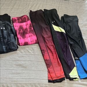 Under Armour Multicolor Leggings Collection